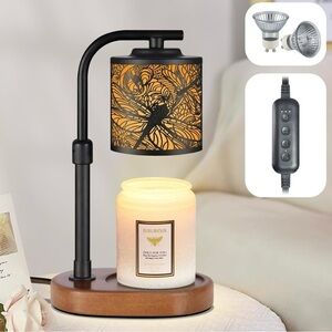 Dragonfly Candle Warmer Lamp NWT